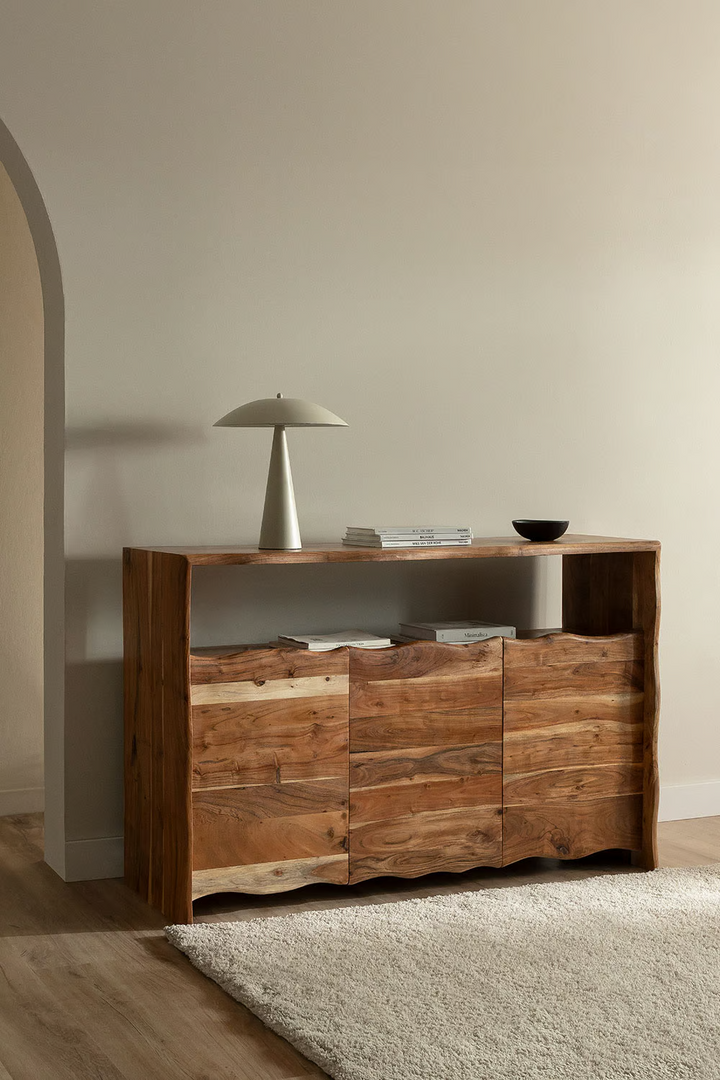 Mango Wood Sideboard | Wooden Cabinet - Voss