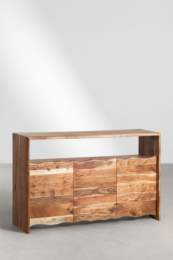 Mango Wood Sideboard | Wooden Cabinet - Voss
