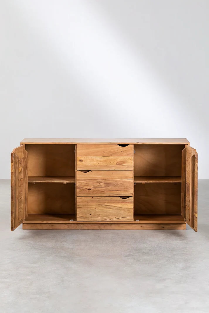 Sheesham Wood Sideboard | Wooden Cabinet - Xavieron