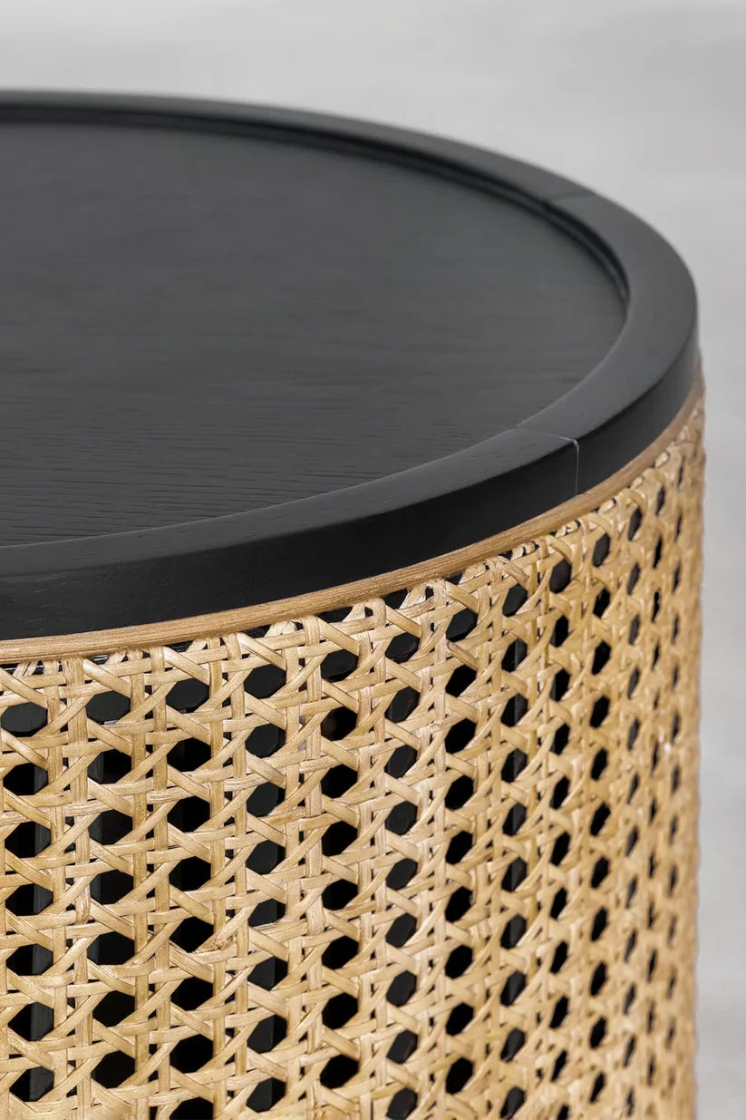 Rattan and Wood Sideboard | Wooden Cabinet - Torren