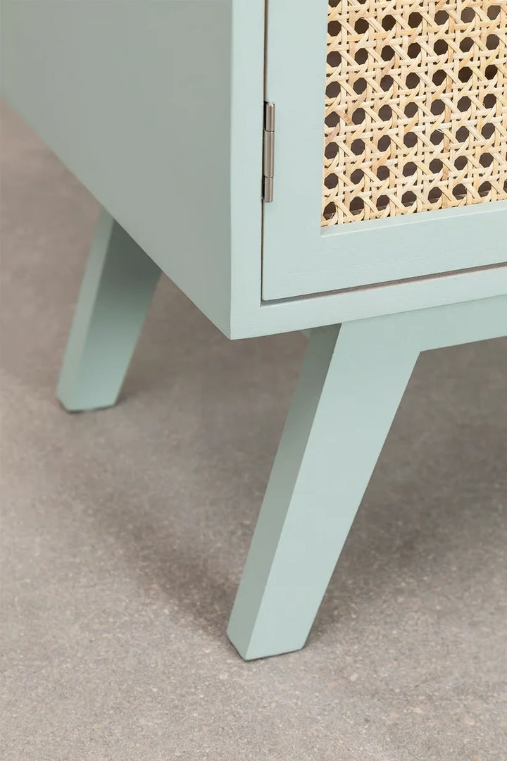 Rattan & Wooden Sideboard with Drawers- Orin