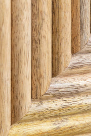 Mango Wood Nightstand Table | Wooden Bedside Table - Belle
