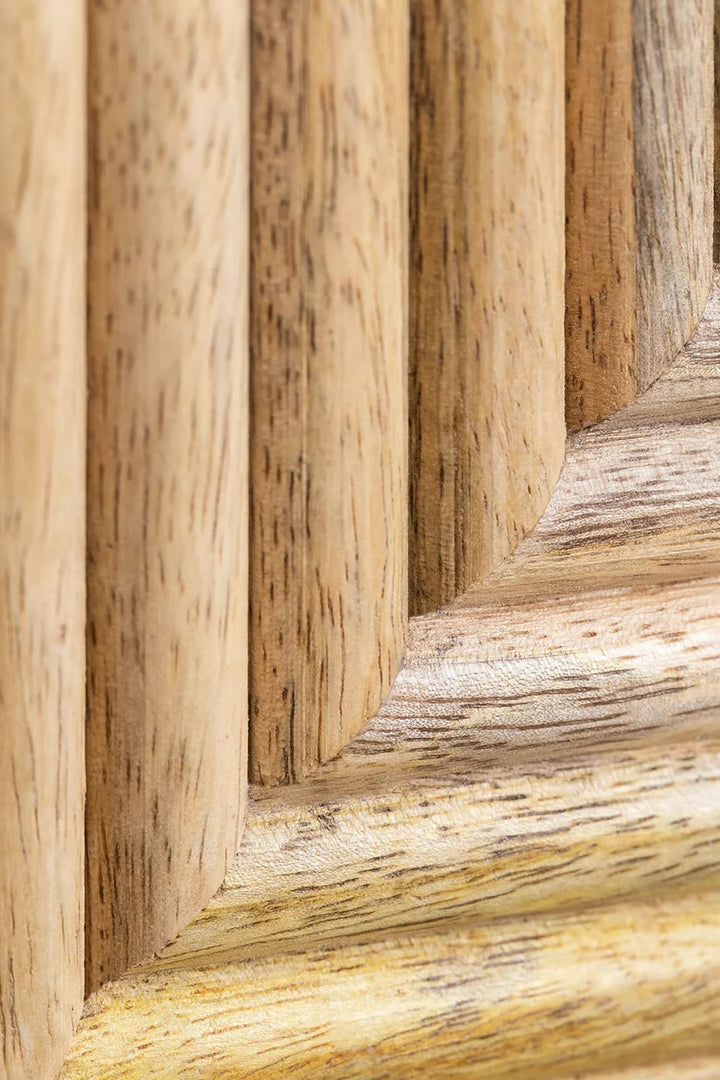 Mango Wood Nightstand Table | Wooden Bedside Table - Belle