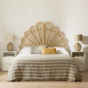 Mango Wood Headboard for King Bed - Hawaii