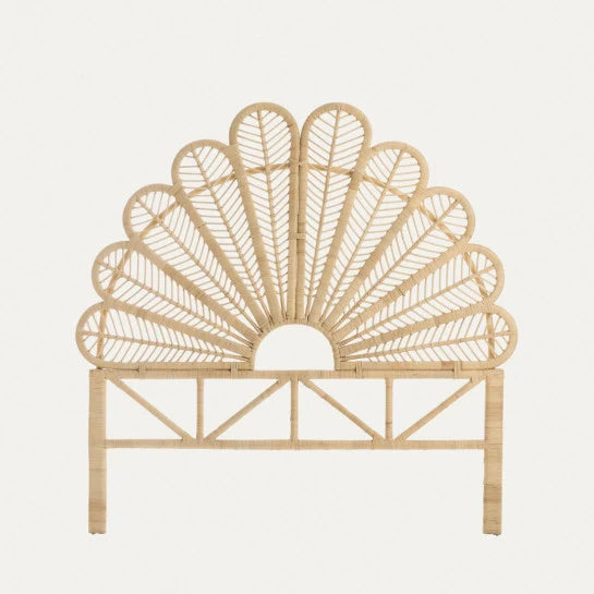 Mango Wood Headboard for King Bed - Hawaii