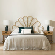 Rattan Headboard for King Bed - Olivia