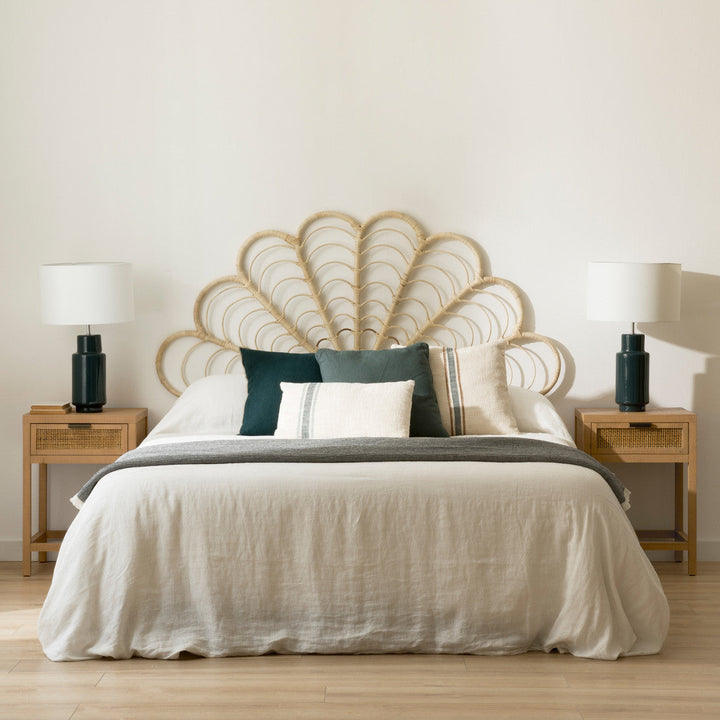 Rattan Headboard for King Bed - Olivia