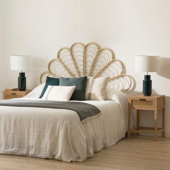 Rattan Headboard for King Bed - Olivia