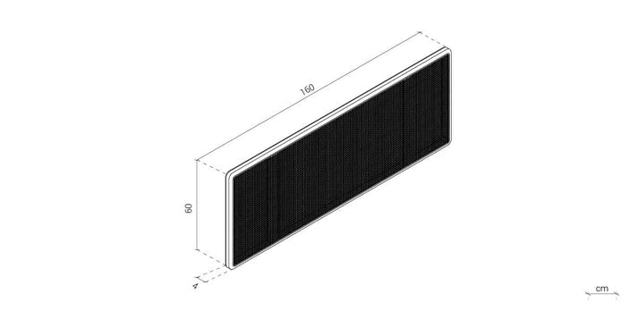 Rattan Headboard for King Bed - Myla