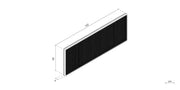 Rattan Headboard for King Bed - Myla