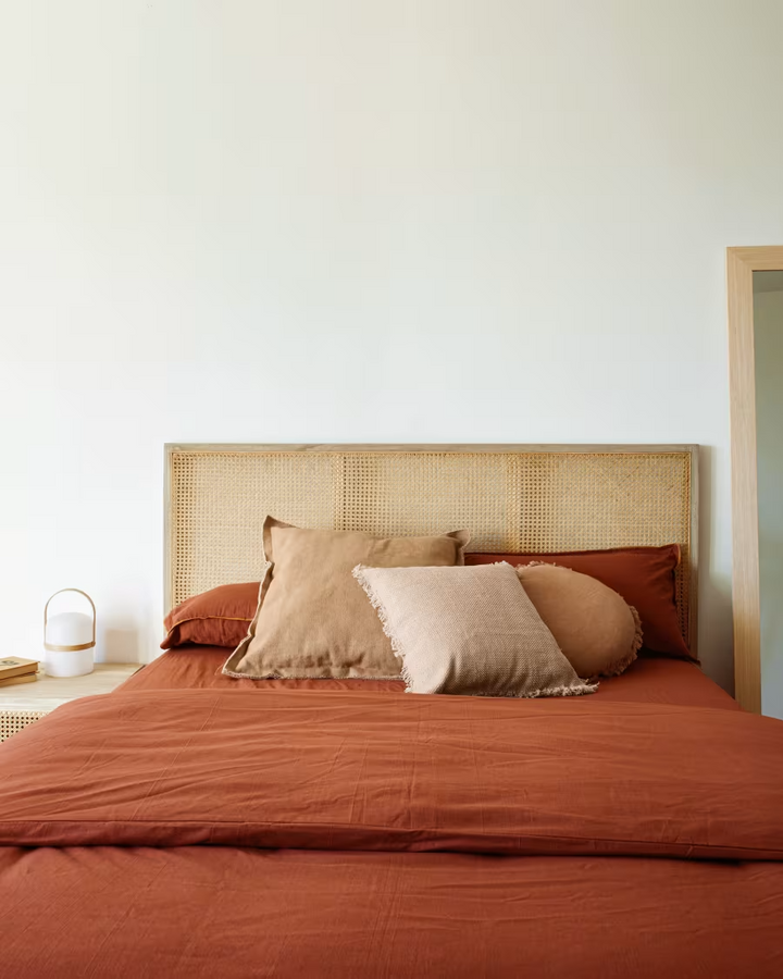 Mango Wood Headboard for King Bed - Ruby