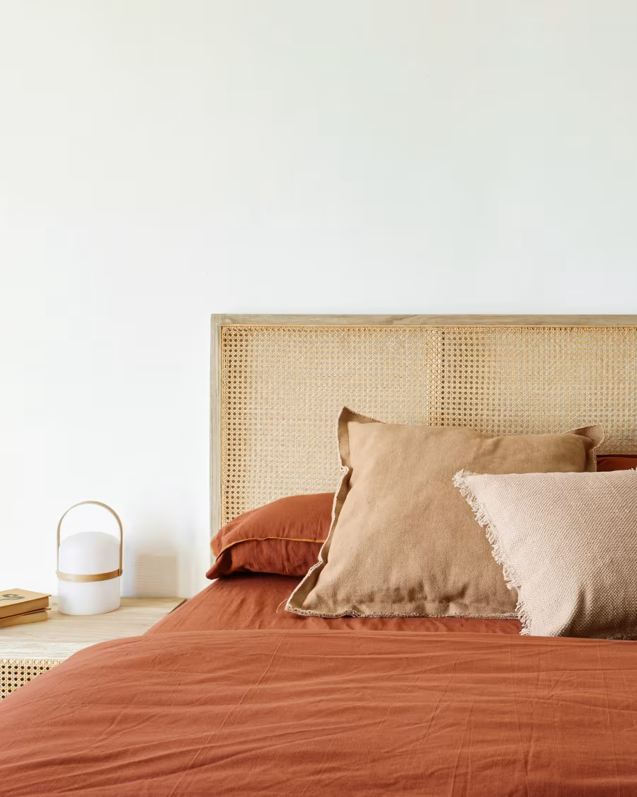 Mango Wood Headboard for King Bed - Ruby