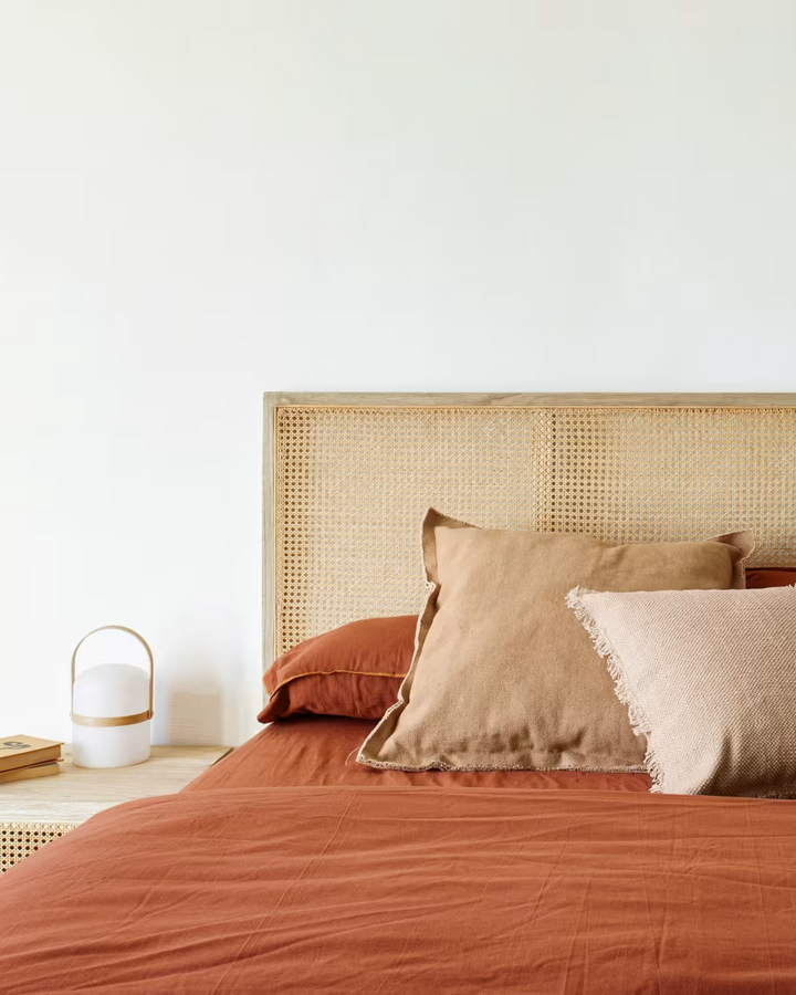 Mango Wood Headboard for King Bed - Ruby
