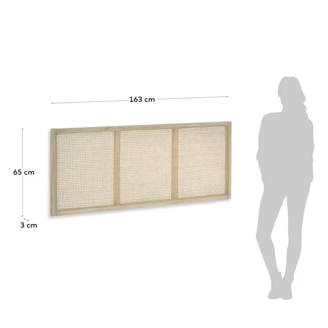 Mango Wood Headboard for King Bed - Ruby