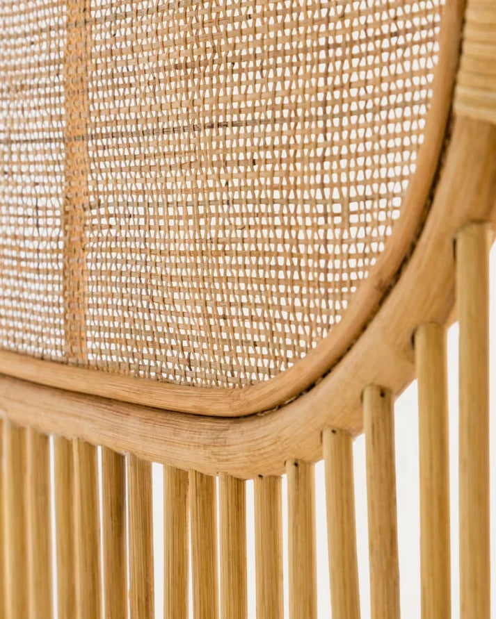 Rattan Headboard for King Bed - Nadia