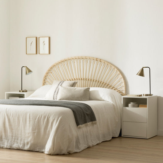 Rattan Headboard for King Bed - Laina