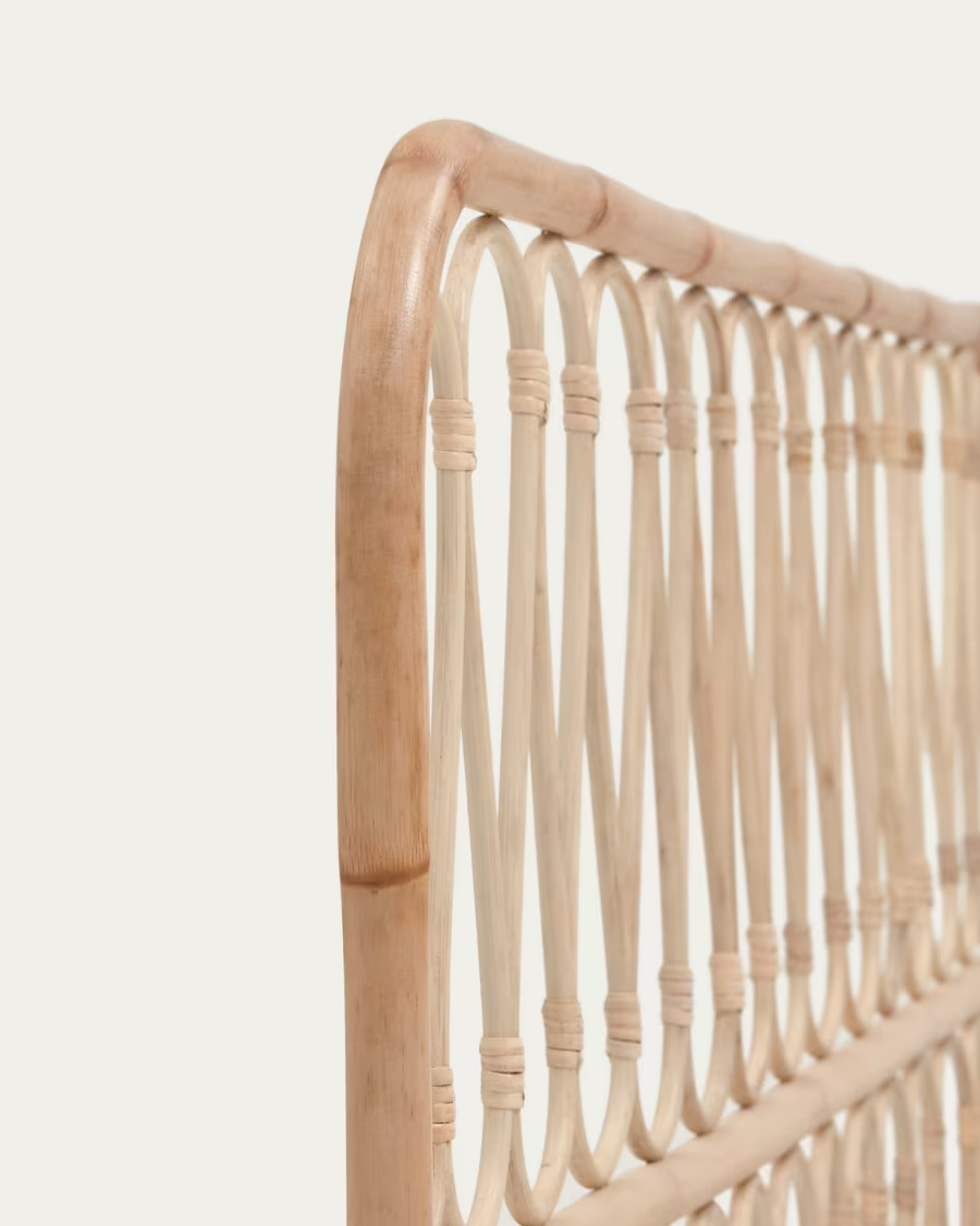 Rattan Headboard for King Bed - Kiera