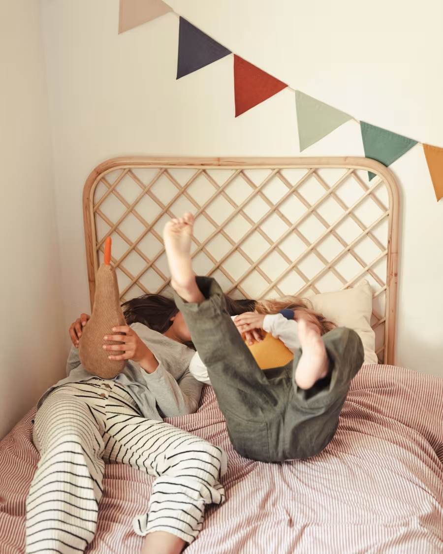 Rattan Headboard for Kids Bed - Tessa