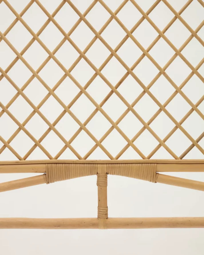 Rattan Headboard for King Bed - Elsa