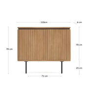 Mango Wood Headboard for Kids Bed - Robyn