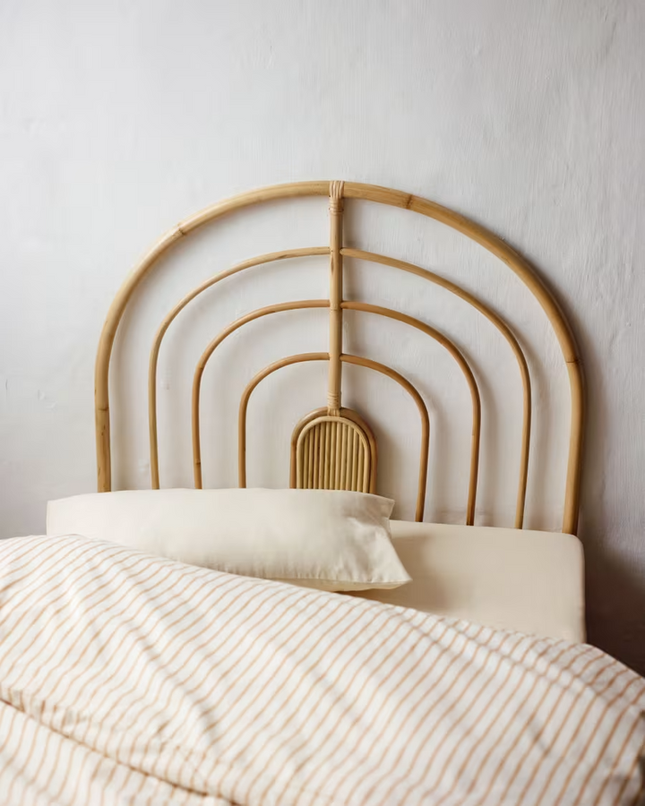 Rattan Headboard for Kids Bed - Fenrick