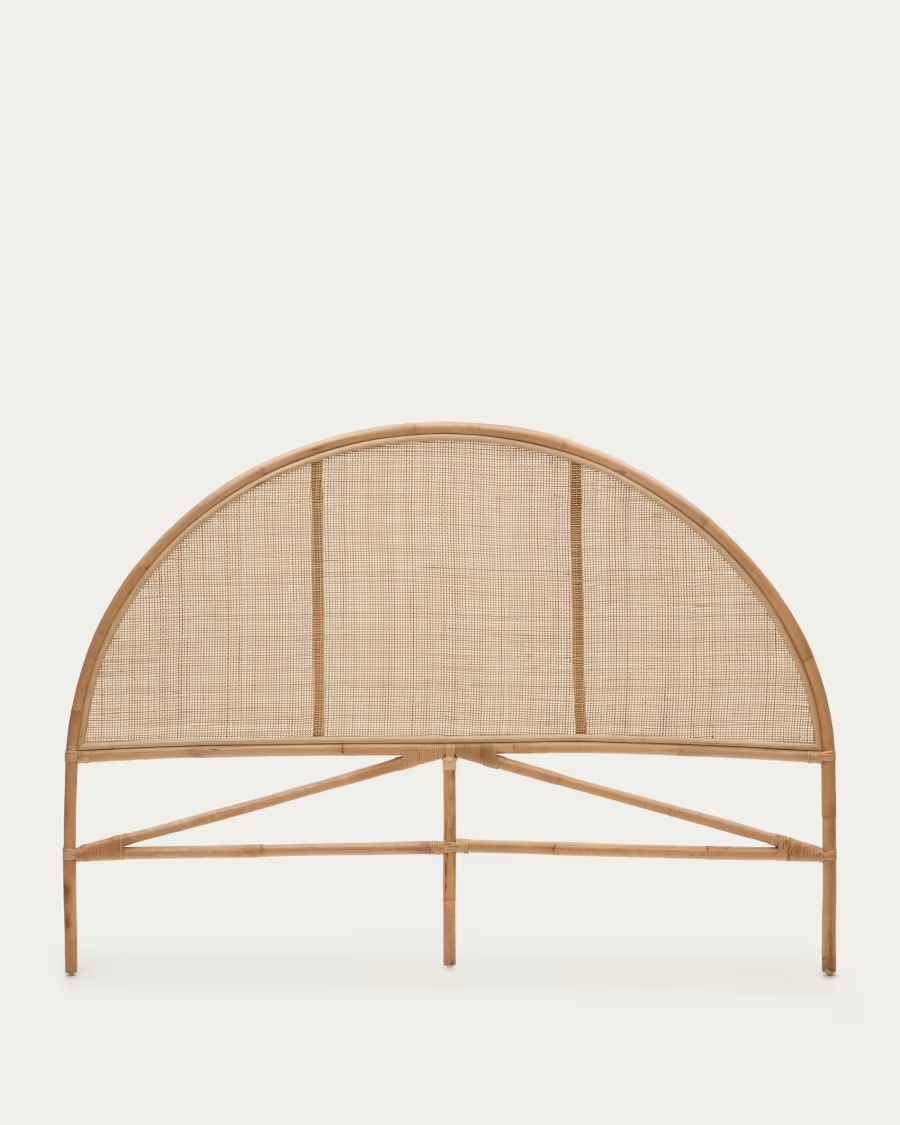 Rattan Headboard For Bed | Cane Headboard | Wicker Headboard - Samaira - Image 1