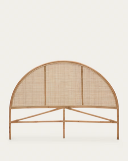Rattan Headboard For Bed | Cane Headboard | Wicker Headboard - Samaira - Image 1