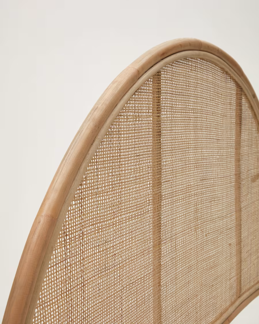 Rattan Headboard For Bed | Cane Headboard | Wicker Headboard - Samaira - Image 2