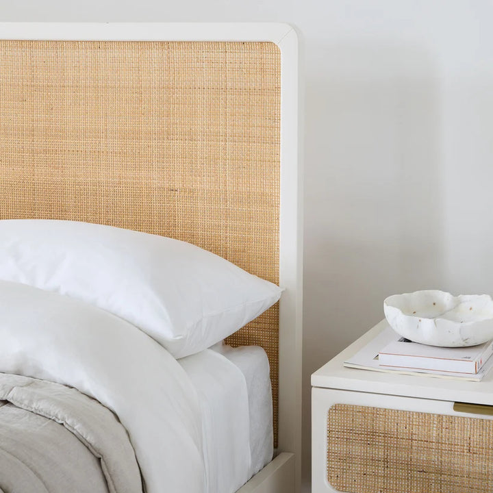 Rattan Cane Bed for Bedroom - Kalen