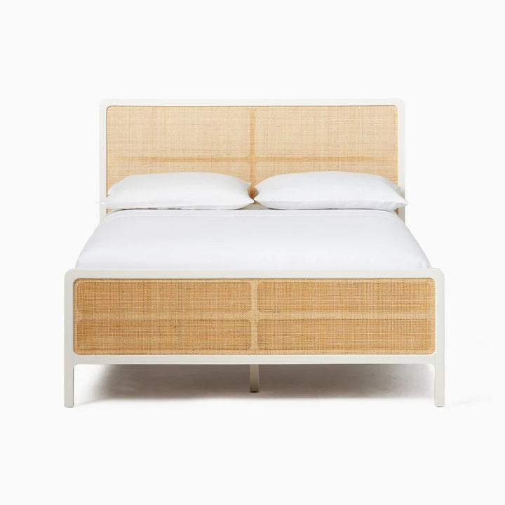 Rattan Cane Bed for Bedroom - Kalen