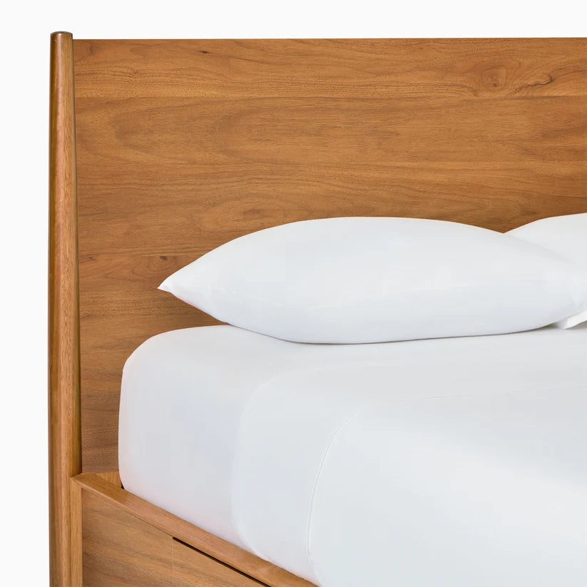 Rattan & Cane Coastal Bed for Bedroom - Yael
