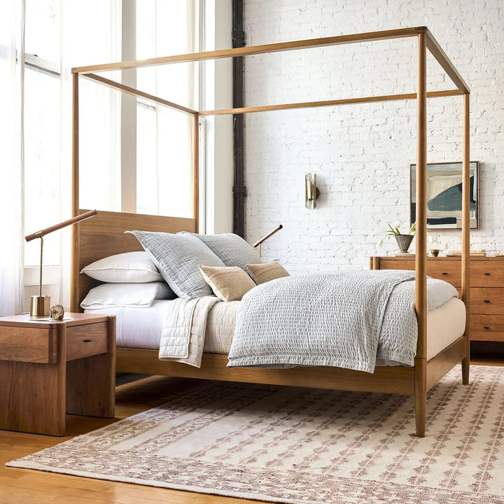 Rattan Cane Bed for Bedroom- Xerion