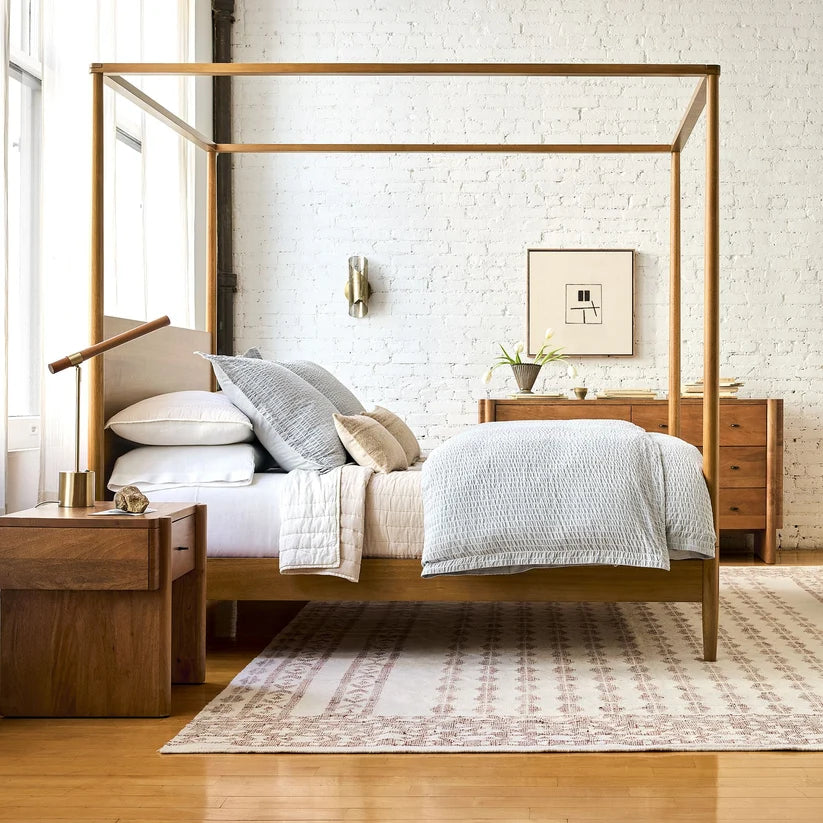 Rattan Cane Bed for Bedroom- Xerion