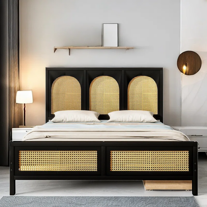 Rattan Bed - Navi