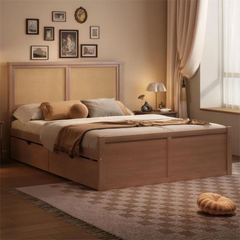 Rattan Bed - Divya