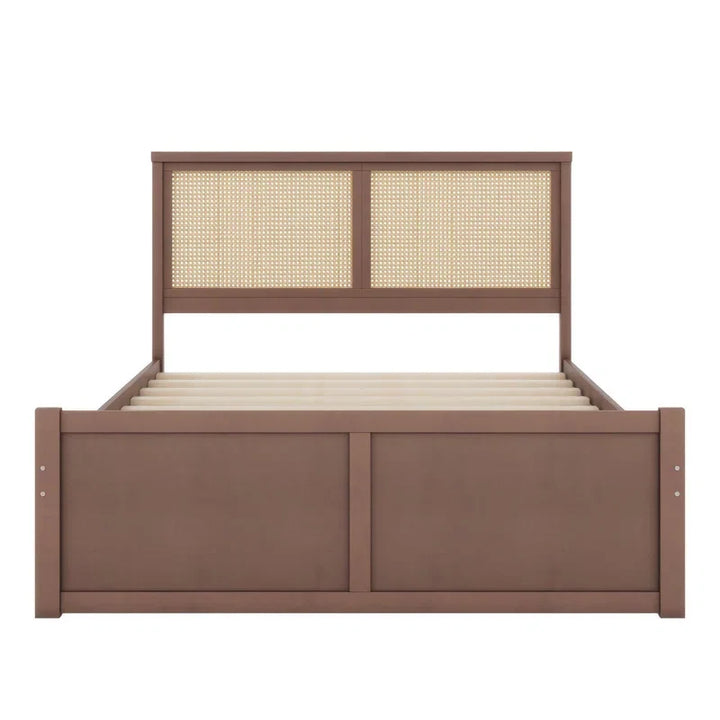 Rattan Bed King Size for Bedroom - Everard
