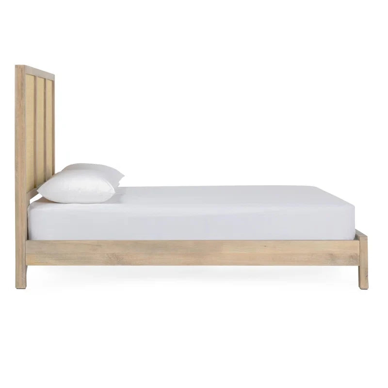 Rattan & Cane Bed for Bedroom - Alexis