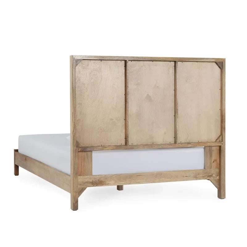 Rattan & Cane Bed for Bedroom - Alexis