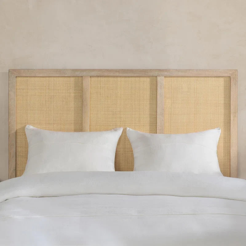 Rattan & Cane Bed for Bedroom - Alexis