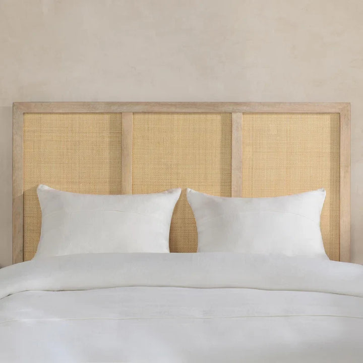Rattan & Cane Bed for Bedroom - Alexis