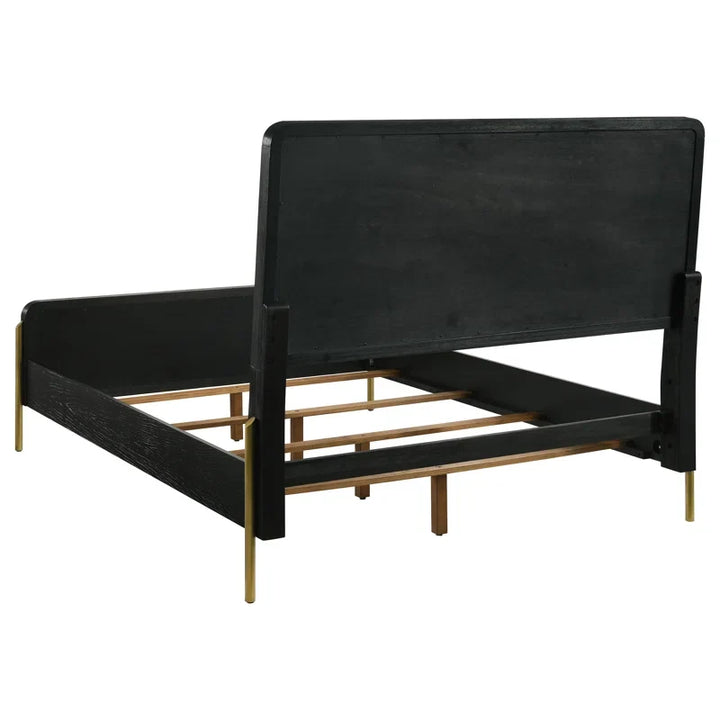 Handmade Rattan Cane Bed for Bedroom- Ash