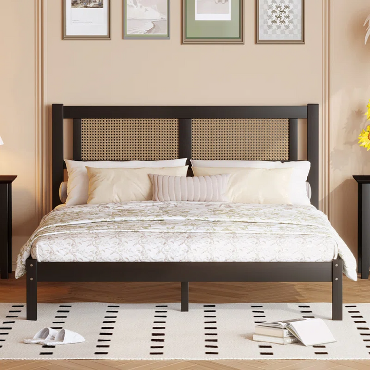 Rattan Bed - Arhaan