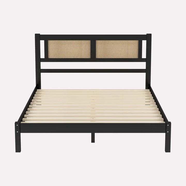 Rattan Bed King Size for Bedroom - Cato