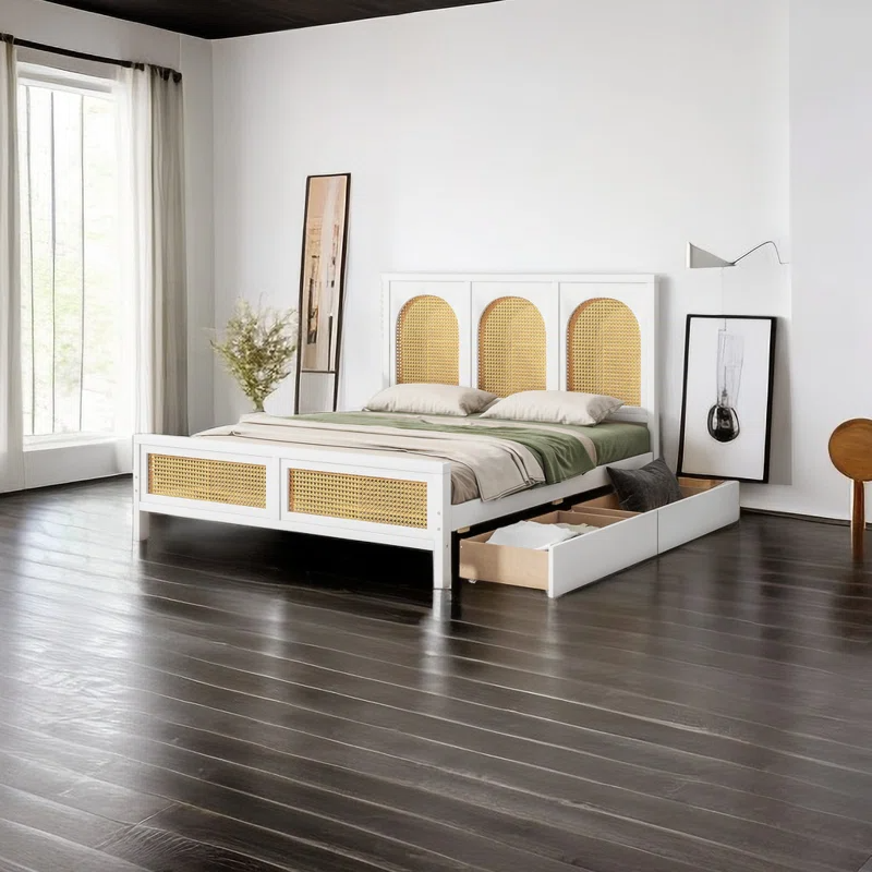 Rattan Bed - Hrishi