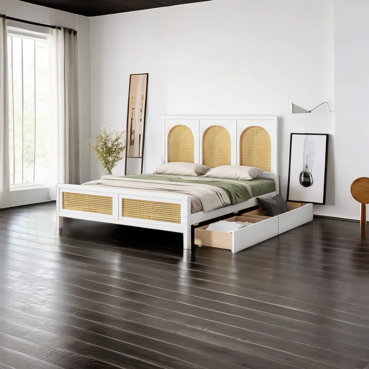 Rattan Bed - Hrishi