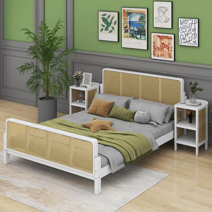 Rattan Bed - Manan