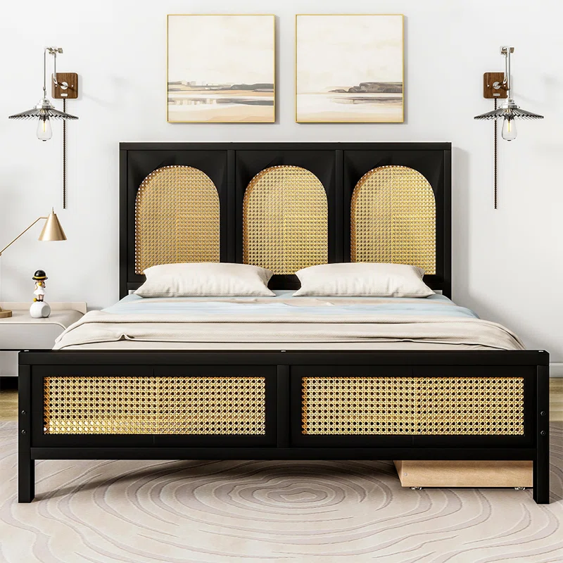 Rattan Bed - Nirav