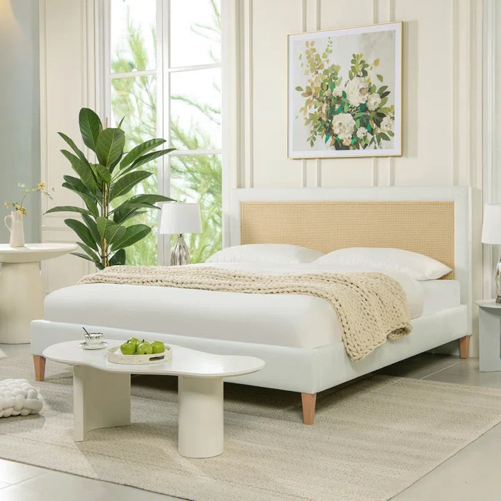 Rattan Bed King Size for Bedroom - Roswell