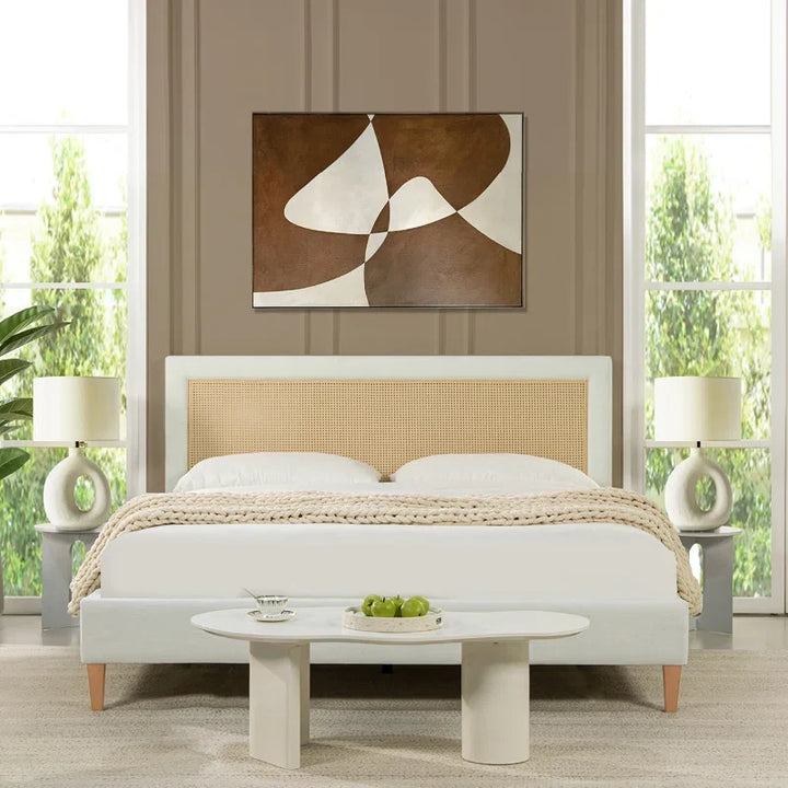 Rattan Bed King Size for Bedroom - Roswell
