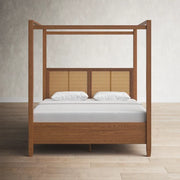 Rattan Bed King Size for Bedroom - Percy